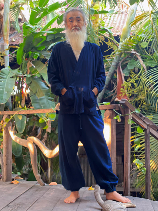 asana HEMP100% 厚手 作務衣 パンツ・きなり【パヤカ オンラインショップ】