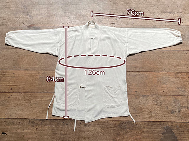 asana HEMP100% NEW テロテロ 作務衣・きなり