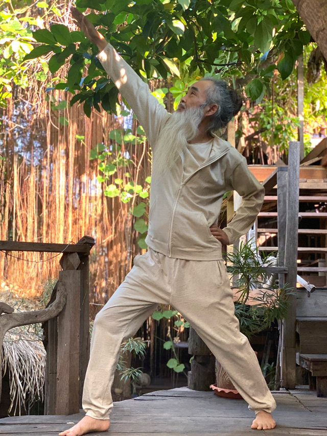 asana ヘンプコットン ジャージ トップス・きなり