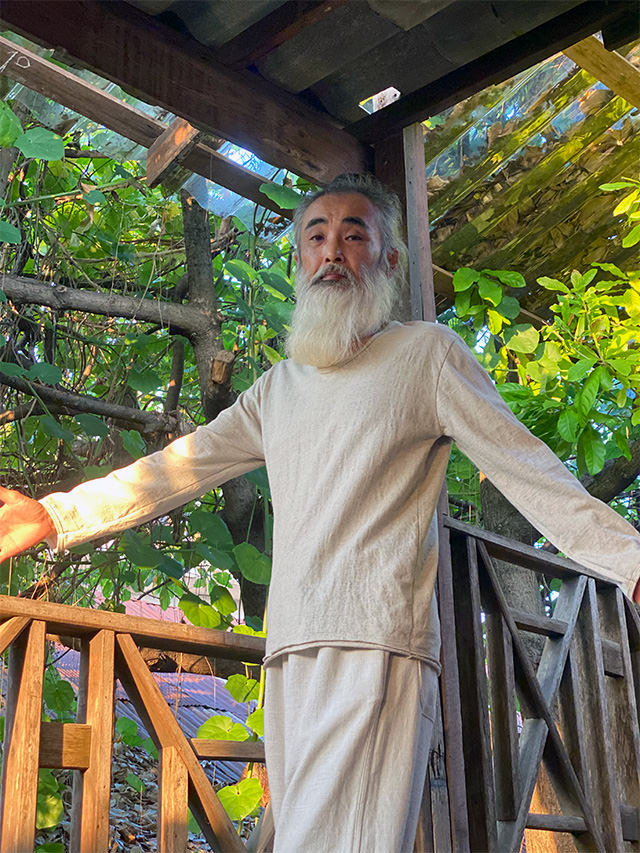 asana HEMP100% 厚手 ロングスリーブ シャツ asana HEMP100% 厚手 ロングスリーブ シャツ・きなり【パヤカ