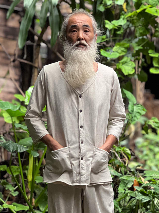 asana ヘンプコットン 厚手 ベスト・きなり