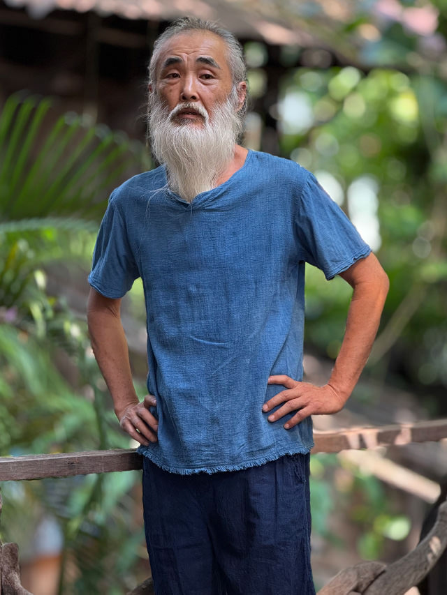 asana ヘンプコットン スウィッチ Tee・草木染め