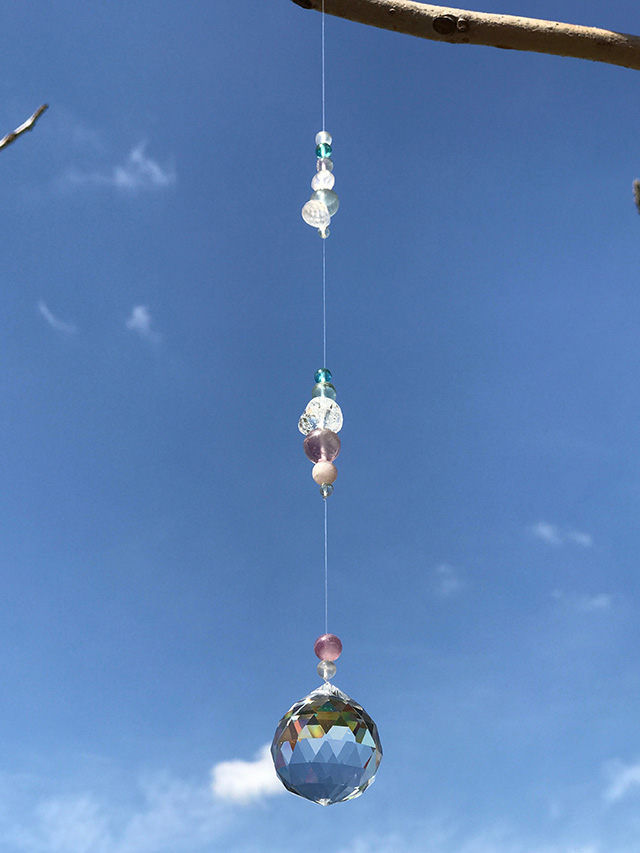 天然石のサンキャッチャー・人魚のトキメキ