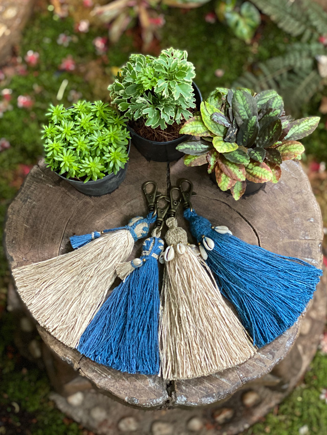 HEMP100% 精麻 タッセル