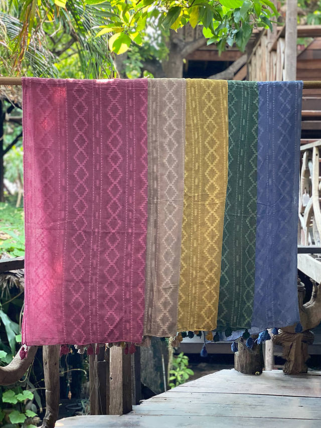 HEMP100% インド織り ふわふわ ショール