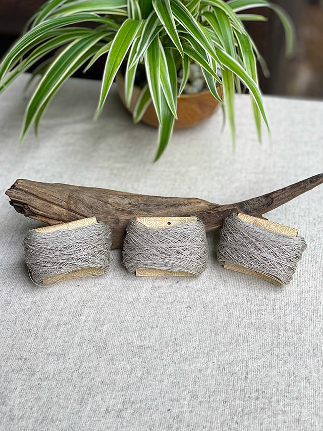 HEMP糸 極細 5g・きなり