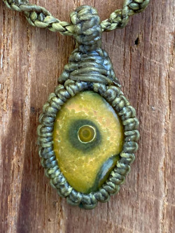 Kula Kula 天然石ネックレス・オーシャン ジャスパー