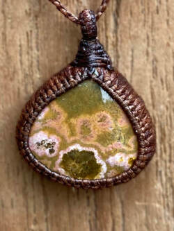 Kula Kula 天然石ネックレス・オーシャン ジャスパー