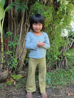 asana KIDS フレアーパンツ