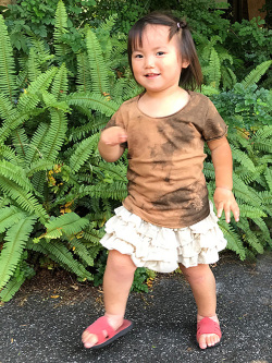 asana KIDS ガールズ スリムTee