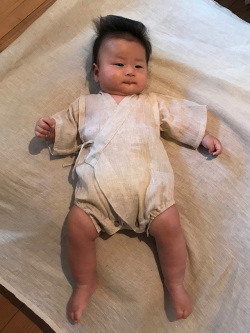 asana 麻100％ うぶぎ・きなり