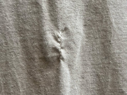 asana ヘンプコットン 厚手 サイドスリット チュニック・きなり