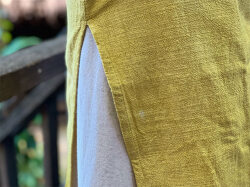 asana HEMP100% やわらか 貫頭衣 ワンピース・草木染め