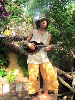 asana ヘンプコットン チロリアン パンツ