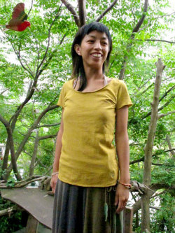 asana スリムTee