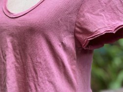 asana ヘンプコットン 厚手 ひらひら クロス Tee・きなり