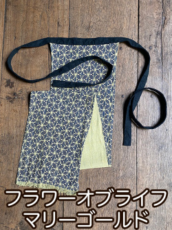 asana HEMP100% 麻柄プリント ふんどし・草木染め