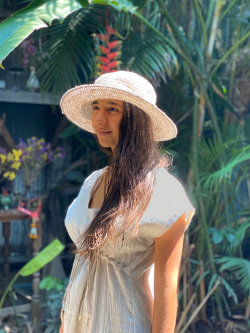 HEMP100% ニット 手編み ハット