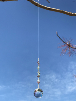 天然石のサンキャッチャー・夢の雫