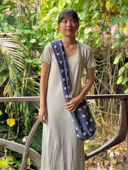 COTTON100% ヤオ族 手刺繍 バッグ