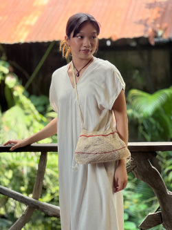 葛100% ポシェット