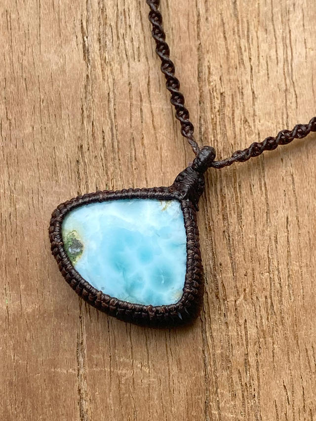 Kula Kula 天然石 ネックレス・ラリマー【パヤカ オンラインショップ】