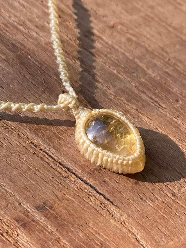 Kula Kula 天然石 ネックレス・レモンクォーツ【パヤカ オンライン