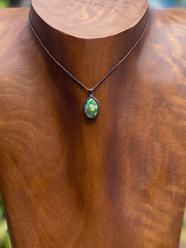 Kula Kula 天然石 ネックレス・ターコイズ【パヤカ オンラインショップ】