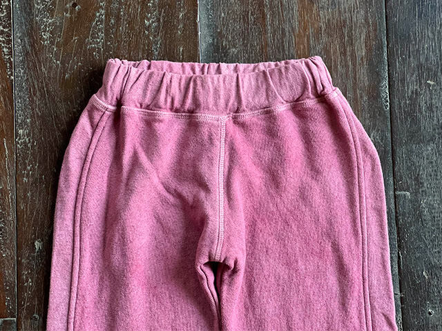 asana KIDS ヘンプコットン 厚手 ジャージ パンツ・草木染め