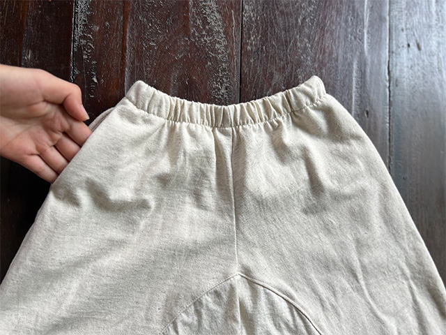 asana KIDS ヘンプコットン 厚手 NEW パンツ・きなり