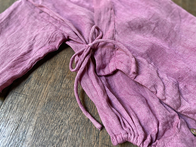 asana 麻100％ うぶぎ・草木染め