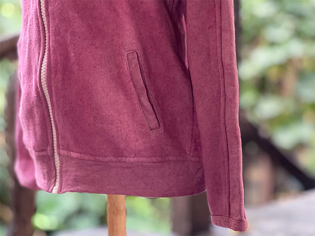 asana KIDS ヘンプコットン 厚手 ジャージ トップス・草木染め