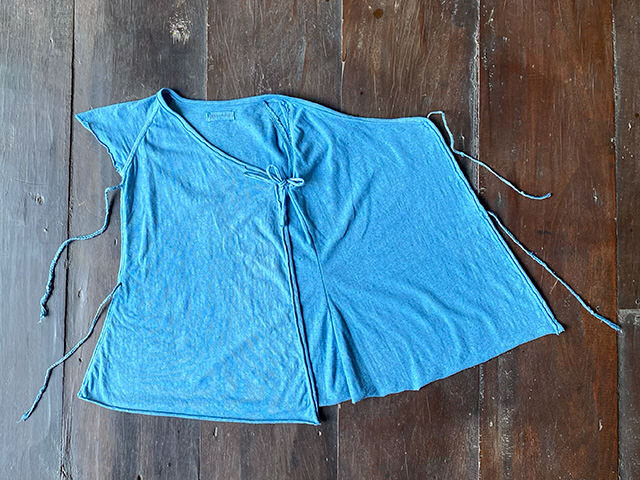 asana ヘンプコットン 薄手 baby baby・草木染め