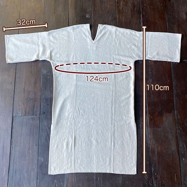 asana ヘンプ　テロテロ 貫頭衣 ロング ワンピース　きなり　パヤカ　大麻 楽天市場】【新着】【再入荷8】asana ヘンプ100% テロテロ 貫頭