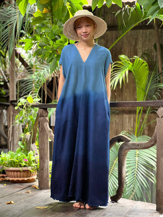 貫頭衣ワンピース