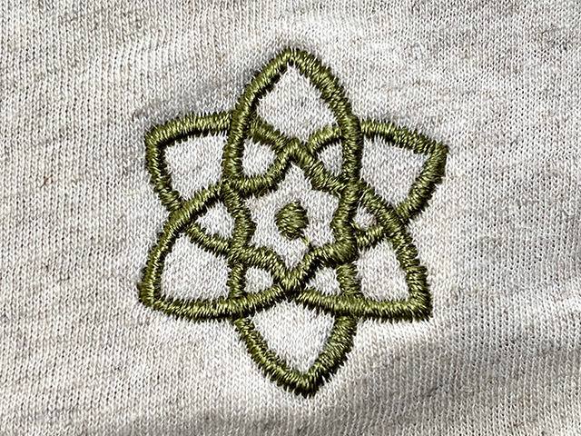 asana ヘンプコットン 薄手 半袖 ロング ワンピース・きなり