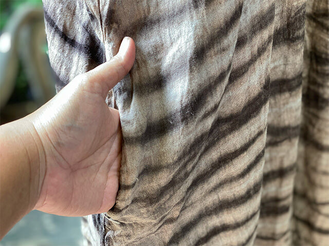 asana HEMP100% 貫頭衣 チュニック・マクガ絞り染め