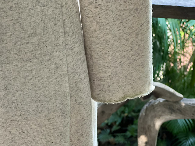 asana ヘンプコットン ふかふか カシュクール_ ロングワンピース・きなり