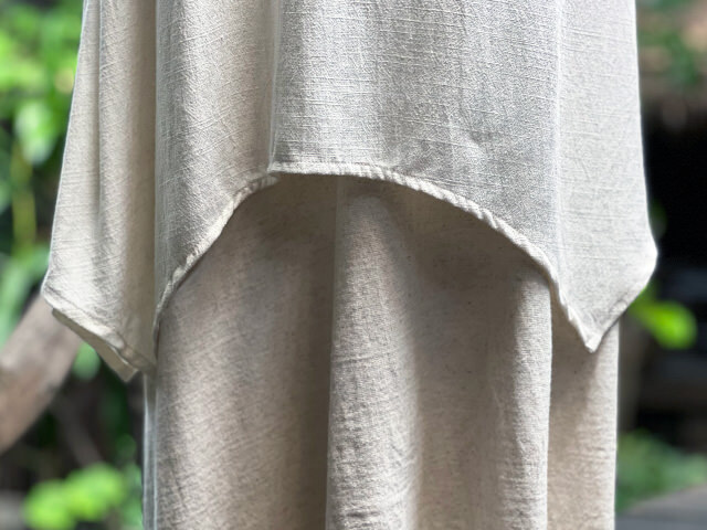 パヤカ payaka HEMP100% 手織り テロテロ チュニック HEMP100% 手織り布 ハット【パヤカ オンラインショップ】