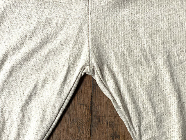 asana ヘンプコットン 厚手 レギンス・きなり