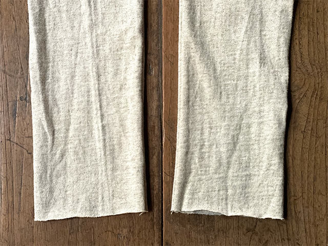 asana ヘンプコットン 厚手 レギンス・きなり