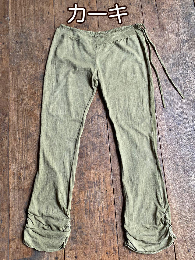 asana ヘンプコットン ヨガパンツ○草木染めカーキ 楽天市場】asana  