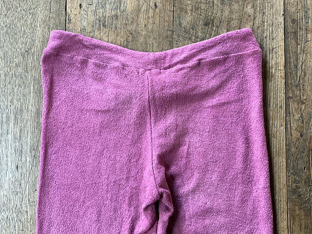 asana ヘンプコットン スウェット レギンス・草木染め