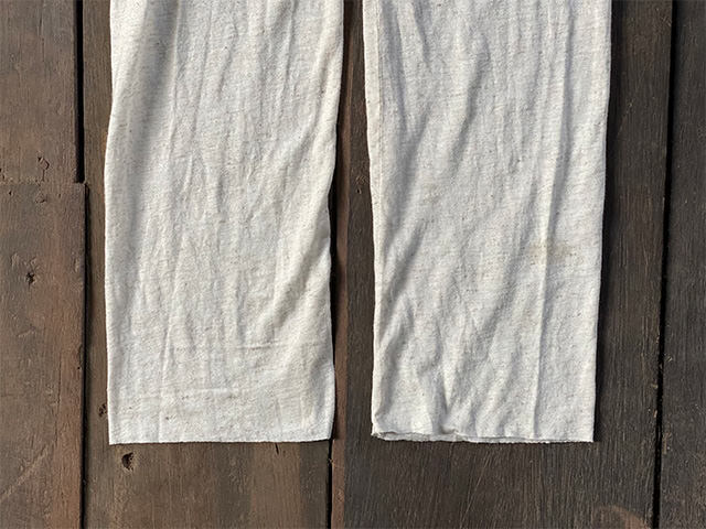 asana ヘンプコットン テロテロ レギンス・きなり