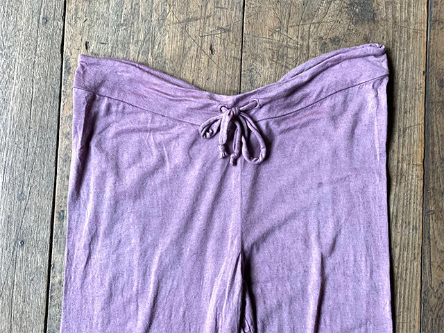 asana ヘンプコットン テロテロ レギンス・きなり