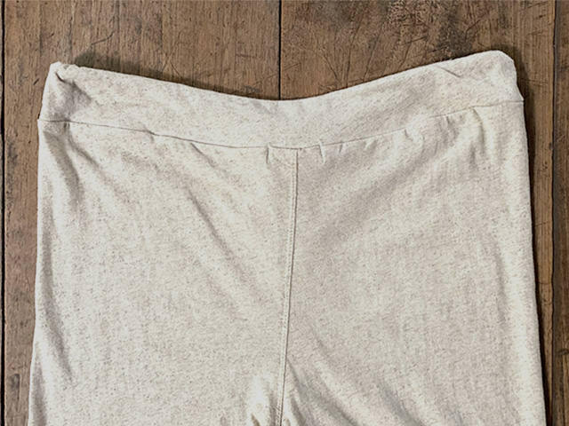 asana ヘンプコットン 薄手 レギンス・きな