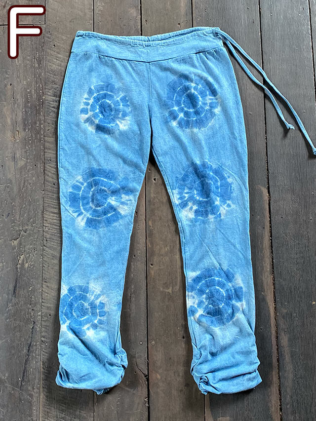 ルナティカナパ（アルコドーロ）ヘンプコットン　天然染め　ショートパンツ　ヨガ asana ヘンプコットン ヨガパンツ・草木染め【パヤカ オンライン