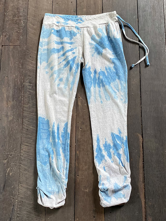 ルナティカナパ（アルコドーロ）ヘンプコットン　天然染め　ショートパンツ　ヨガ asana ヘンプコットン ヨガパンツ・草木染め【パヤカ オンライン