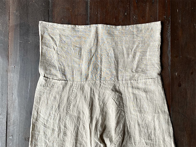 asana HEMP100% タイパンツ・きなり