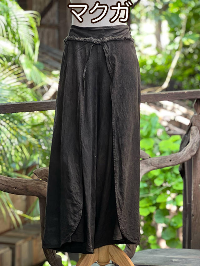 パンツ PAYAKA asana asana HEMP100% 厚手 タイパンツ・きなり【パヤカ オンライン